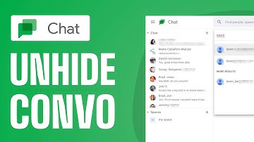How To Unhide Conversations in Google Chat (2025)