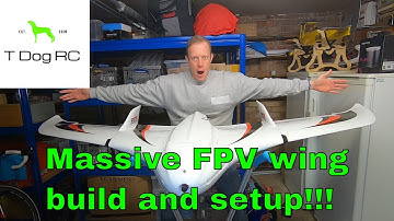 MASSIVE FPV WING BUILD AND SETUP!!! - Zeta FX79 Buffalo
