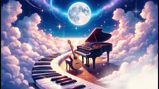'Peaceful Piano & Guitar Music: Deep Sleep and Stress Relief | Insomnia Healing Melodies'
