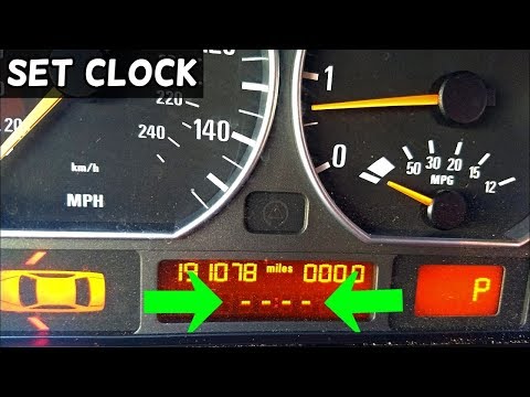 Vidéo: Comment régler l'horloge sur une BMW 325i 2004 ?