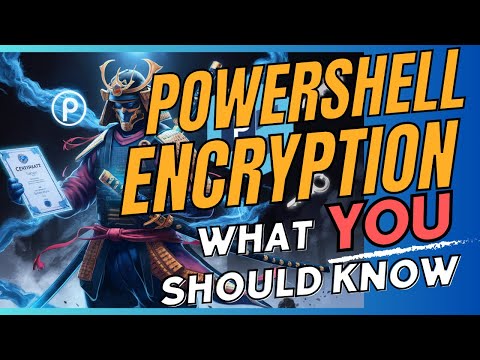 How Encrypt Data using Certificates and Powershell 7/8