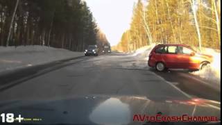 Аварии на видеорегистратор 2014 36   Сar crash compilation 2014 36