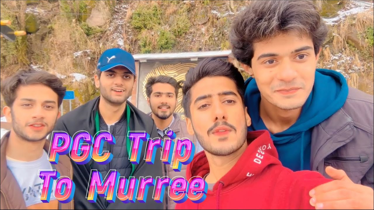 PGC tour to murree 2k24 😍 || Snow fall ||