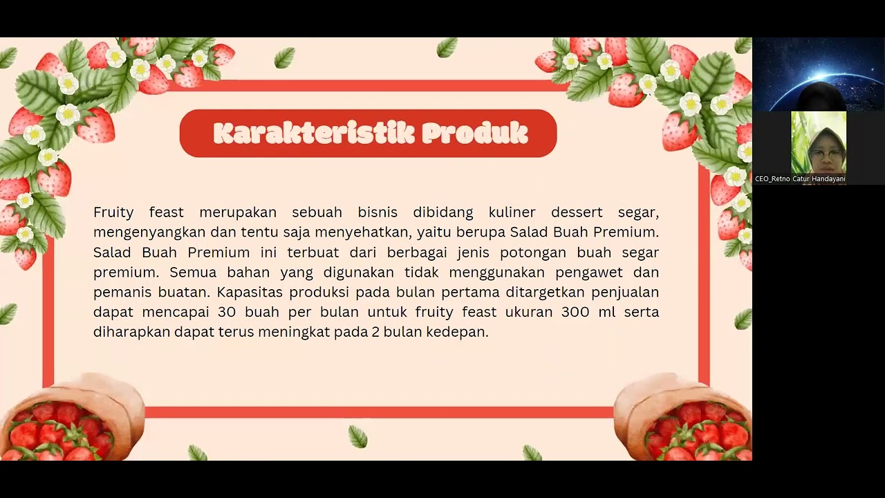 Video Presentasi Business Plan Salad Buah Fruity Feast_Kelompok 8_Tugas