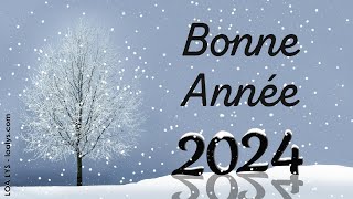 333 - Bonne Année 2024 - Carte virtuelle de vœux 2024