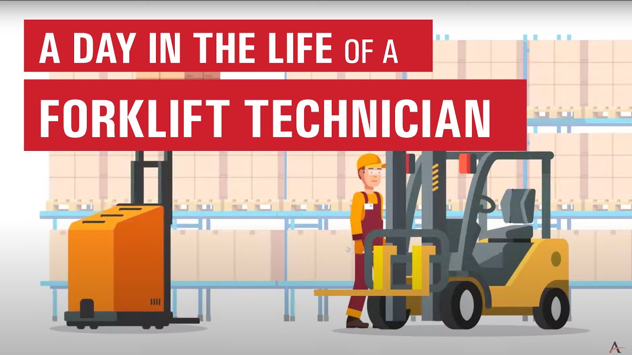 A Day in the Life of a Forklift Technician YouTube