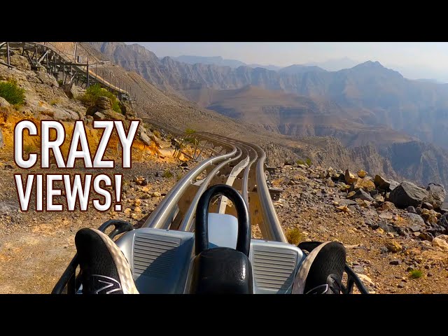 Jais Sledder POV | INSANE Roller Coaster Down a Mountain in the Desert! class=