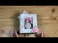 Stamperia Orchids and cats mini album project share~ASC craft supplies design team project share