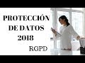 REGLAMENTO GENERAL DE PROTECCIÓN DE DATOS, ABOGADOS.