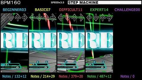 DDR / STEP MACHINE - SINGLE (DanceDanceRevolution A20 PLUS)