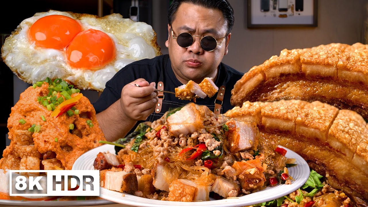 3 เมนูเอาชีวิตรอดด้วยหมูกรอบ 24 ชั่วโมง