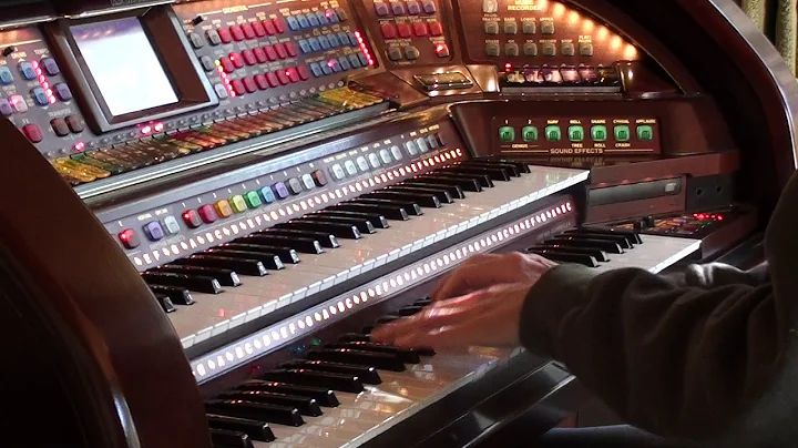 Walter Hammel Plays, "Java", On  the Lowrey Presti...