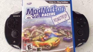 PlayStation Vita: Modnation Racers Road Trip Gameplay Português BR
