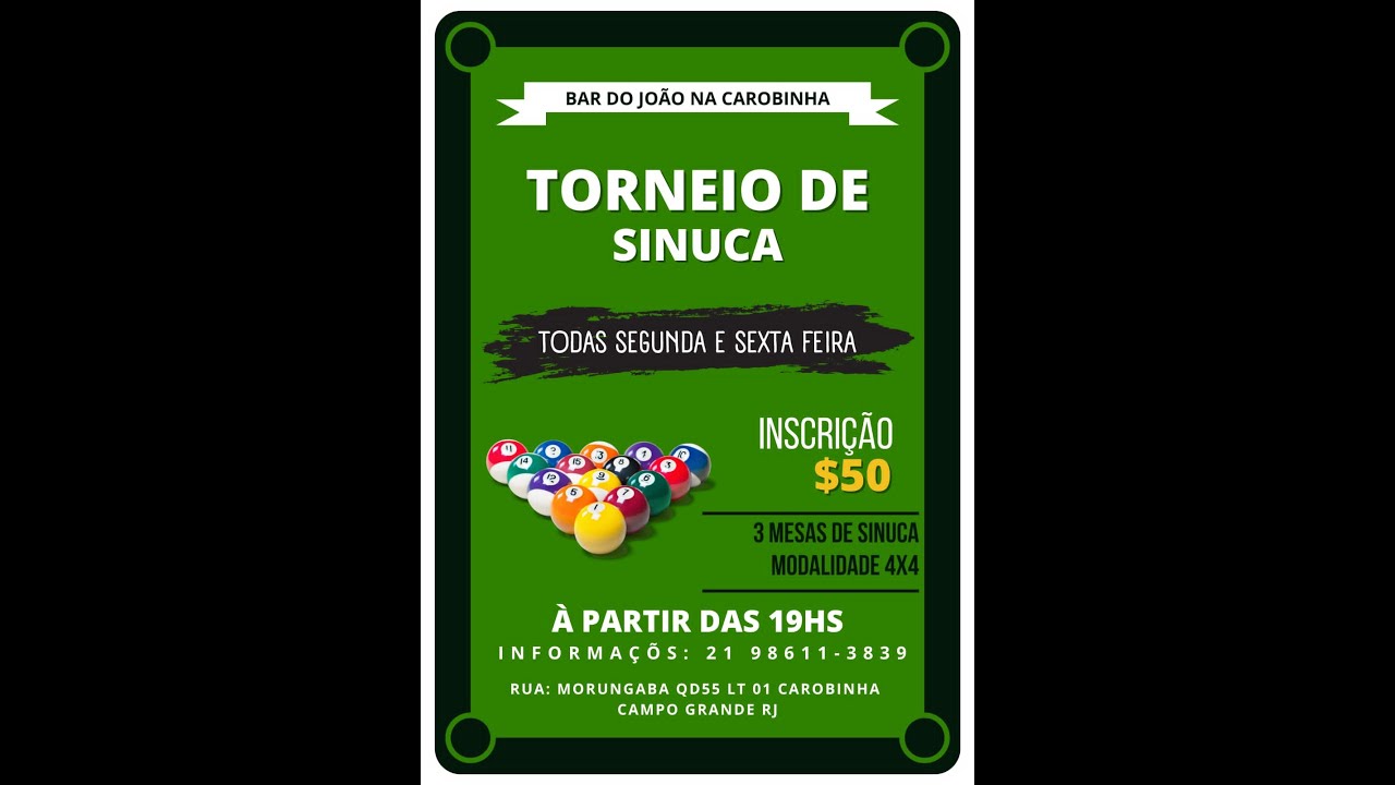 Bar com 16 mesas de sinuca dá 1h de jogo grátis todos os dias - 22/03/2012  - Bares - Guia Folha
