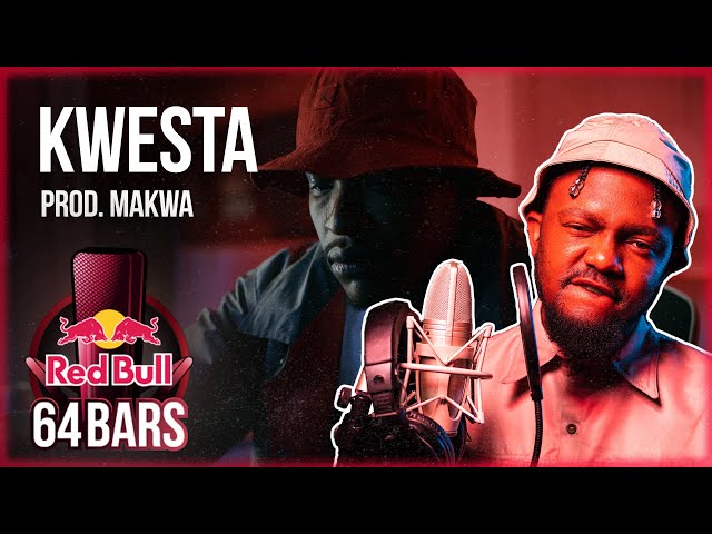 Kwesta ft. Makwa 'W.A.R. (Write and Rap)' by Red Bull 64 Bars | YFM class=