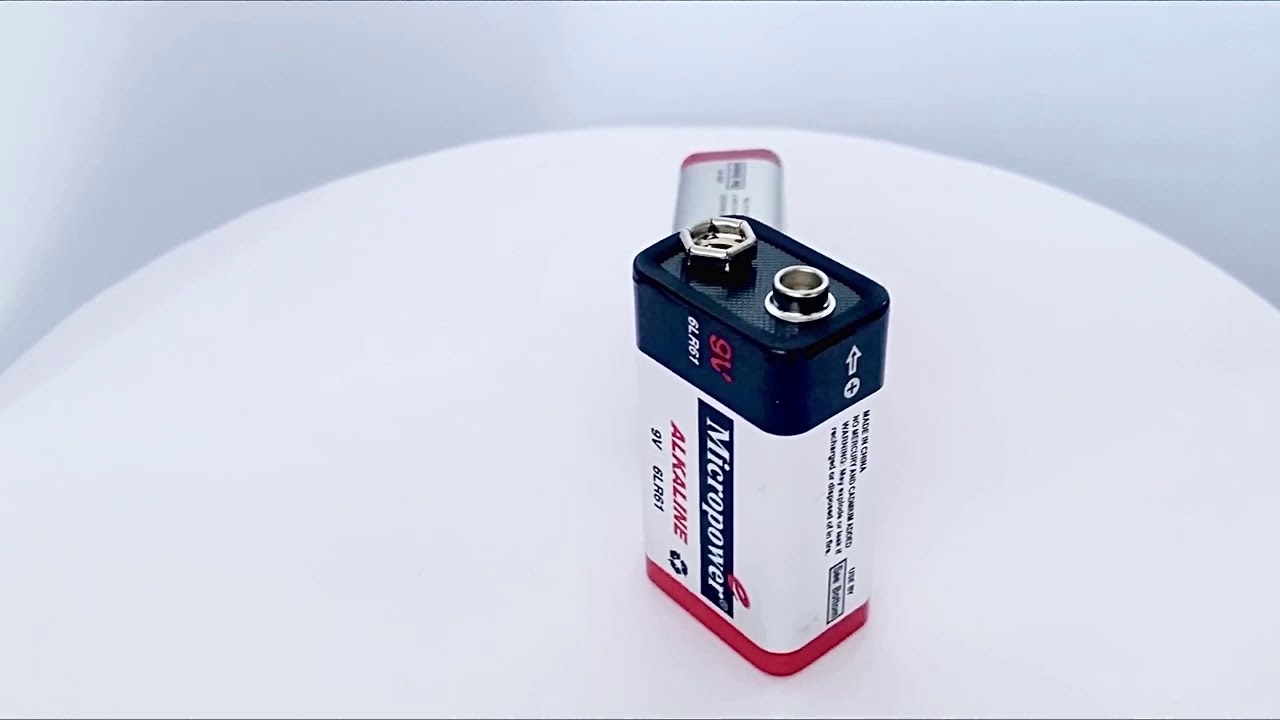 9V battery for Temperature gun YouTube