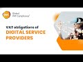 Vat on digital services  obligations for ds providers