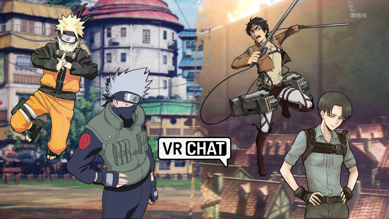 NARUTO VS EREN (NARUTO VRCHAT)