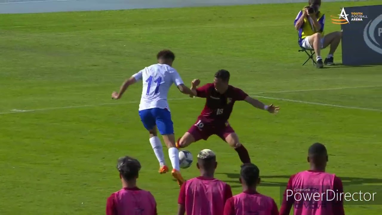 Eliesse Ben Seghir VS Venezuela / Tournoi Maurice Revello