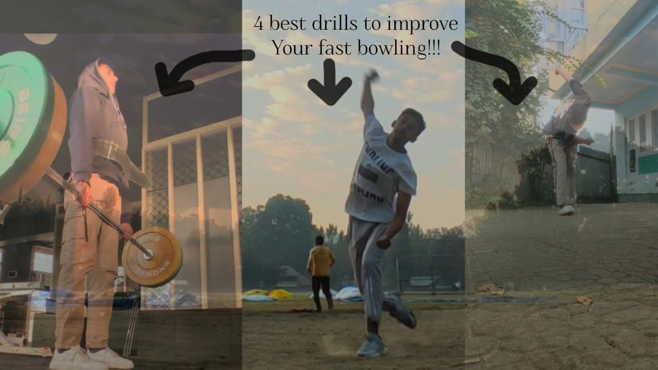 Fast Bowling Home Drills - Improve Your Pace & Technique.👌