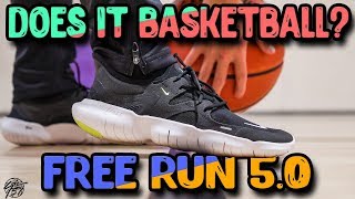 Does Basketball? Nike Free Run - YouTube