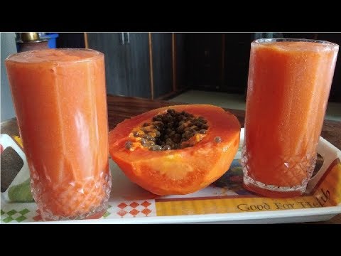Papaya Juice | Summer special drinks | Jil Jil Juice | Summer Special Recipes | papali juice