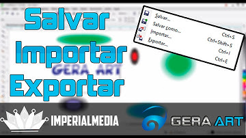 Curso De CorelDraw x7 - Iniciantes - #12 - Salvar, Importar e Exportar