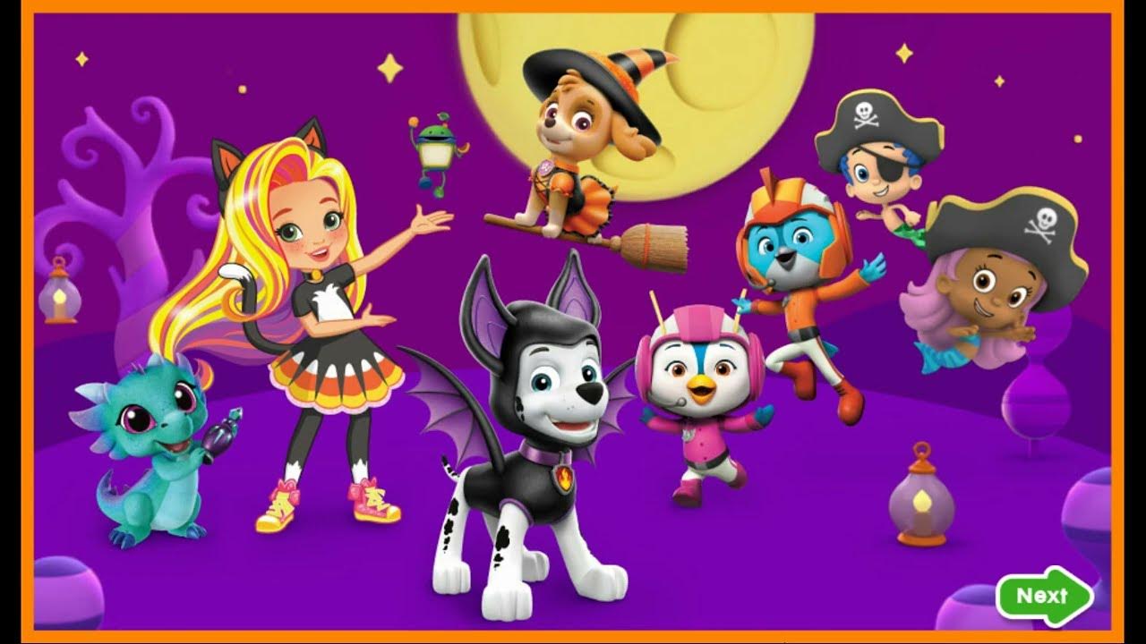 Nick Jr. Halloween Tricks and Treats Game with Bubble Guppies, Shimmer