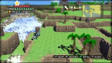 3D Dot Game Heroes Walkthrough: Journey to the Aqua Temple Part 2