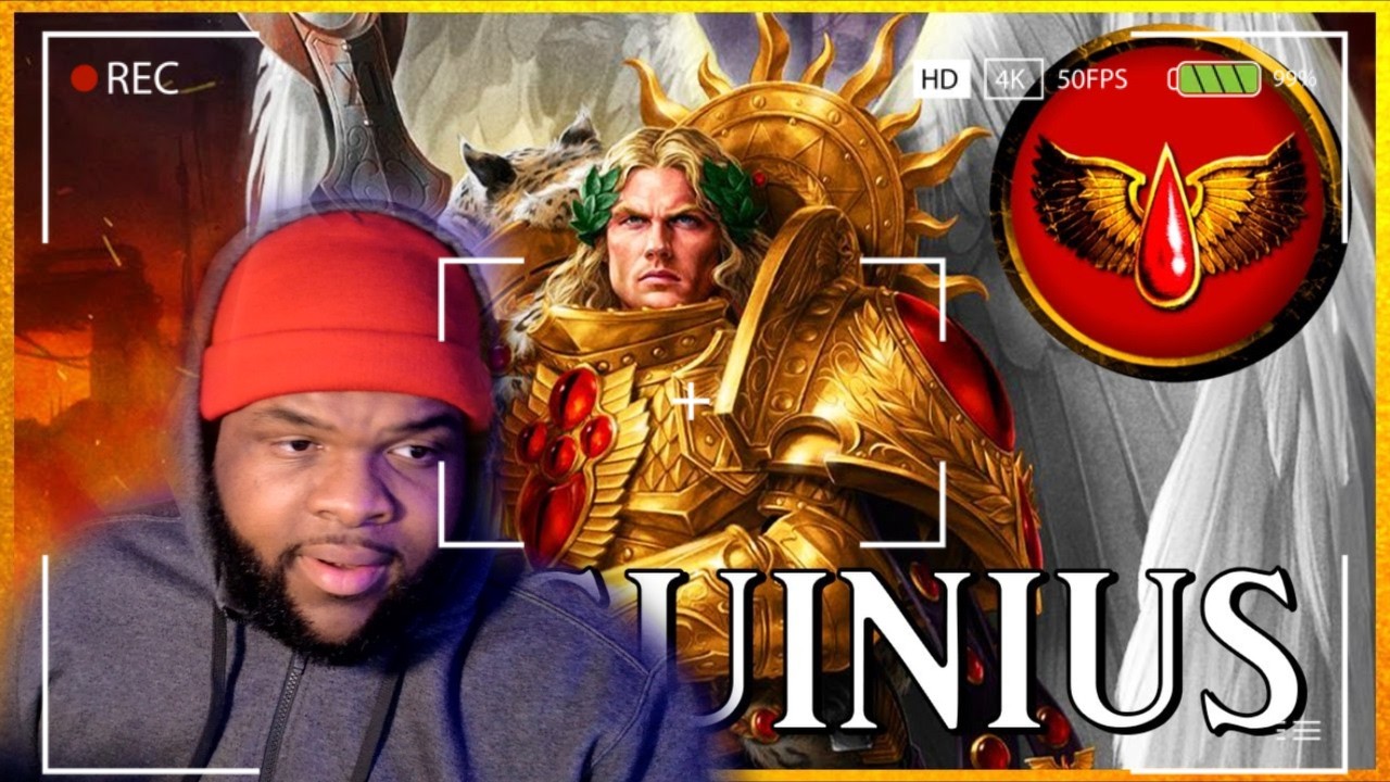 WANT TO LEARN MORE ABOUT HIM! SANGUINIUS - Great Angel | Warhammer 40k Lore REACTION