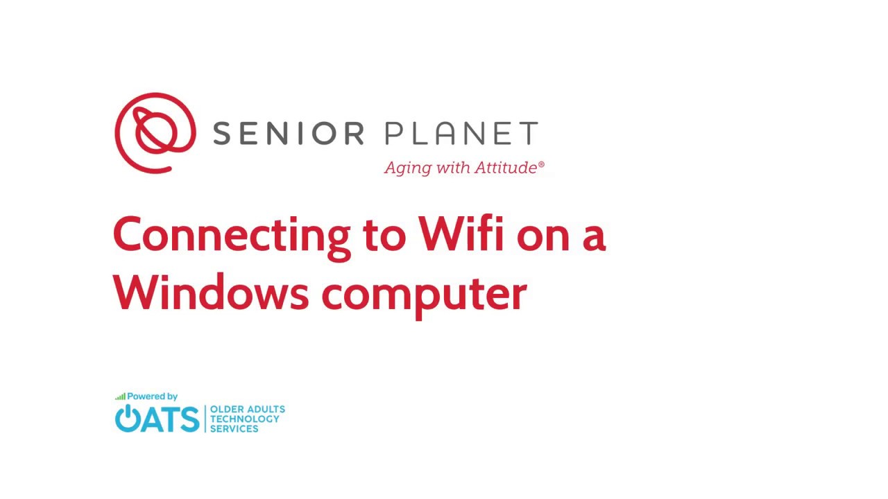 Connecting to WiFi on Windows