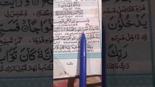 Surah NASR beautiful Arabic Qur'an Recitation