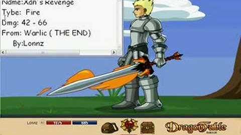 Dragonfable - Weapons remake