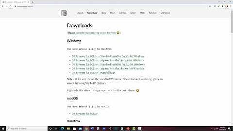 2 Table SQLite Relational Database in Unity- Part 1: DB Browser install