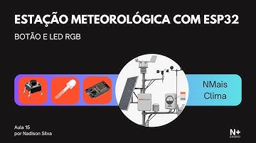 15.Estação Meteorológica com ESP32 - Botão e LED RGB