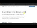 3 Installing R and R Studio Mac Linux Windows