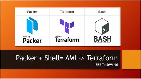 Packer AWS | Packer build AMI - Packer + Shell = AMI - using AMI create EC2 through Terraform .