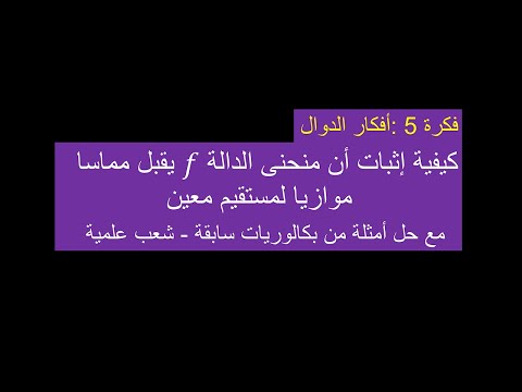 فيديو: هل يمكن أن يتقاطع منحنيان لا مبالاة؟