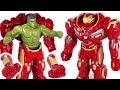 Red Hulk is angry! Go! Marvel Avengers Infinity War Hulk in Hulkbuster armor! - DuDuPopTOY