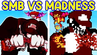 Friday Night Funkin': SMB VS Mario's Madness V2 (PowerDown, Demise but in SMB)