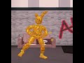 Golden Springtrap doin da gangnam style