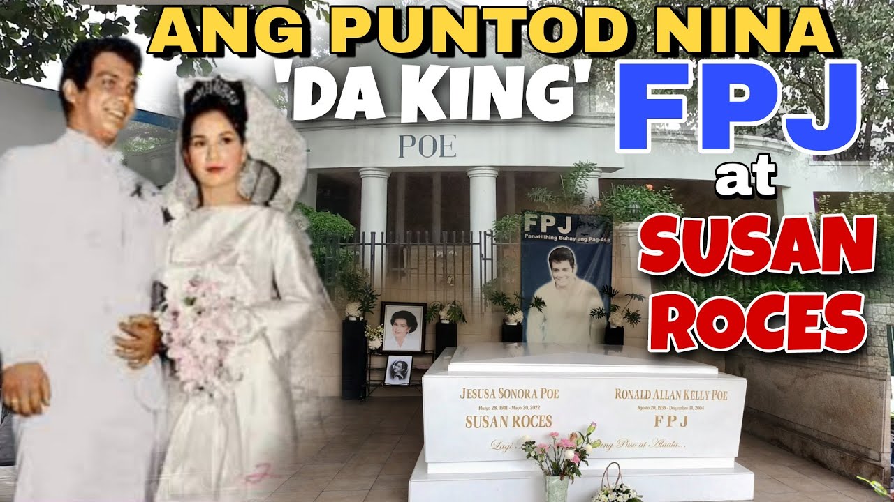 Puntod ni 'Da King' FPJ at Susan Roces | Nakakamiss ang Hari at Reyna ng Pelikulang Pilipino