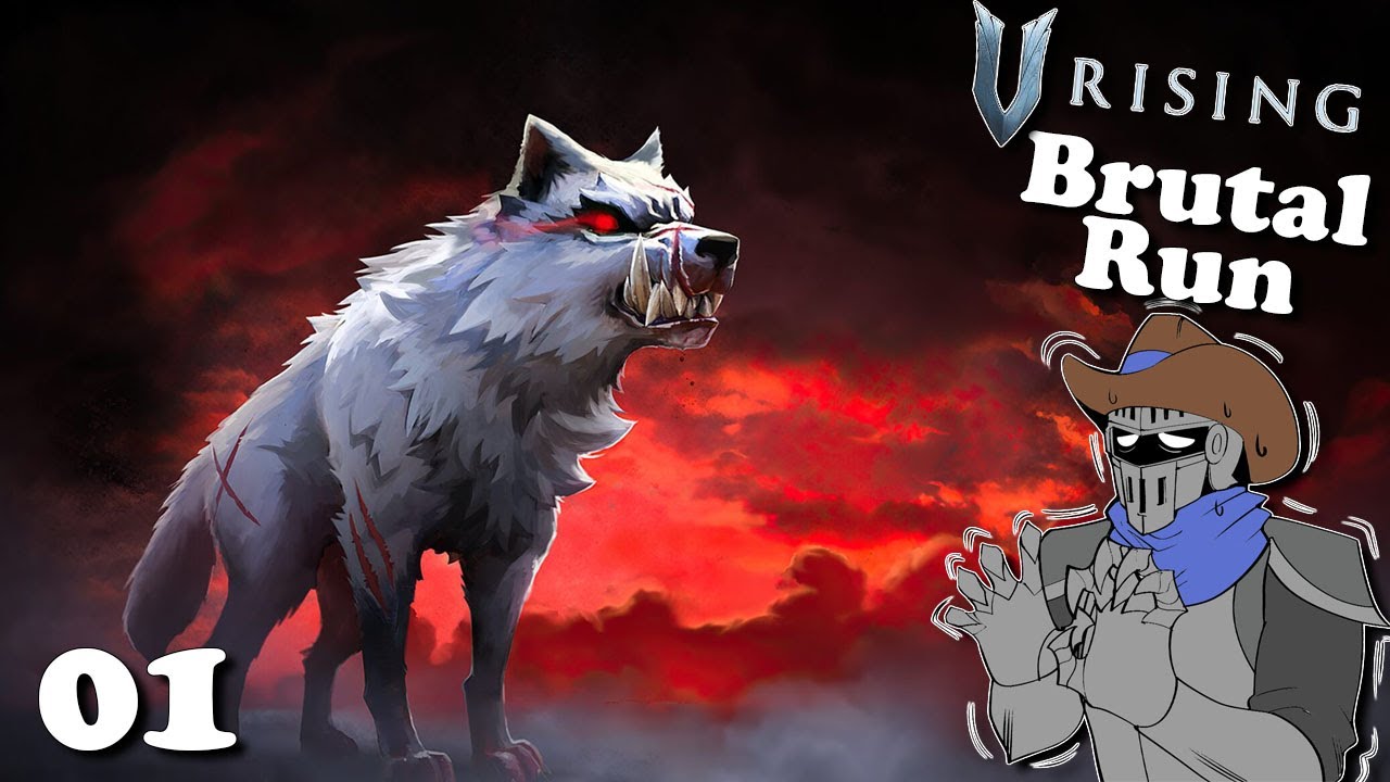 Alpha Wolf V Blood Brutal Solo Run! | ACT 1 | V Rising Ep 01