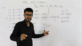 Gate 2016 pyq DIGITAL | Consider a carry lookahead adder for adding two n-bit integers, built using