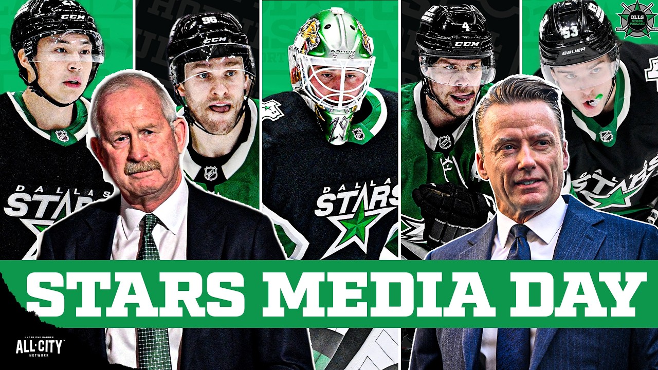 Here We Go! GM Jim Nill, Head Coach Glen Gulutzan Speak At Stars Media Day | DLLS Stars Podcast