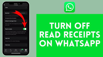 How to Turn Off Read Receipts on WhatsApp (2024) | Switch Off Read Receipts on WhatsApp