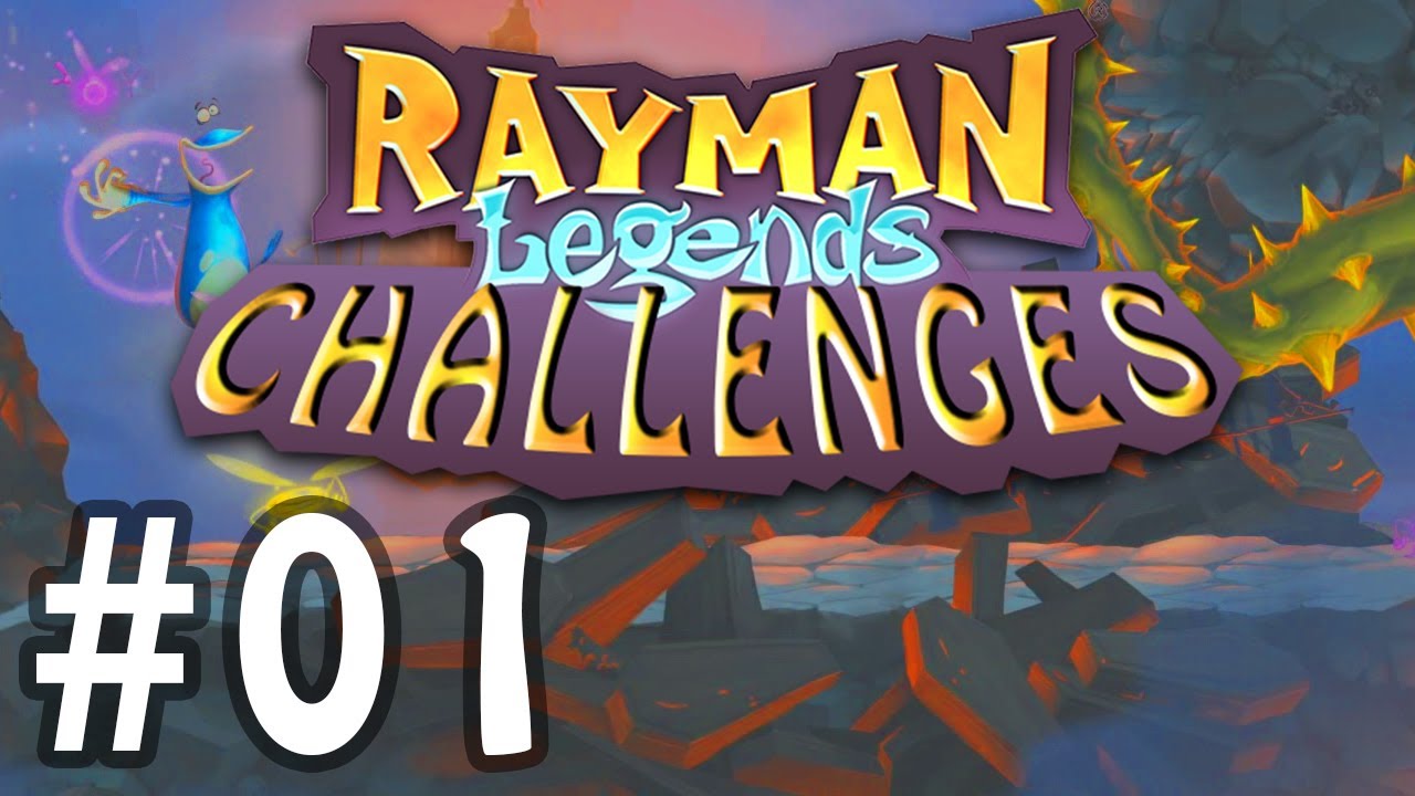 Rayman: Legends challenge #1: The power of jumping (Simon playing)