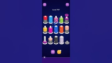 Nut Sort Level 797 Walkthrough | Nuts — Color Sort 797 solution