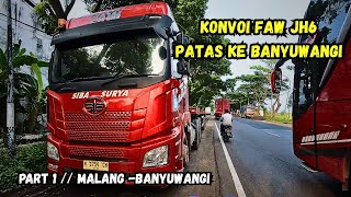 Download Lagu Konvoi FAW JH6 Menuju Banyuwangi MP3