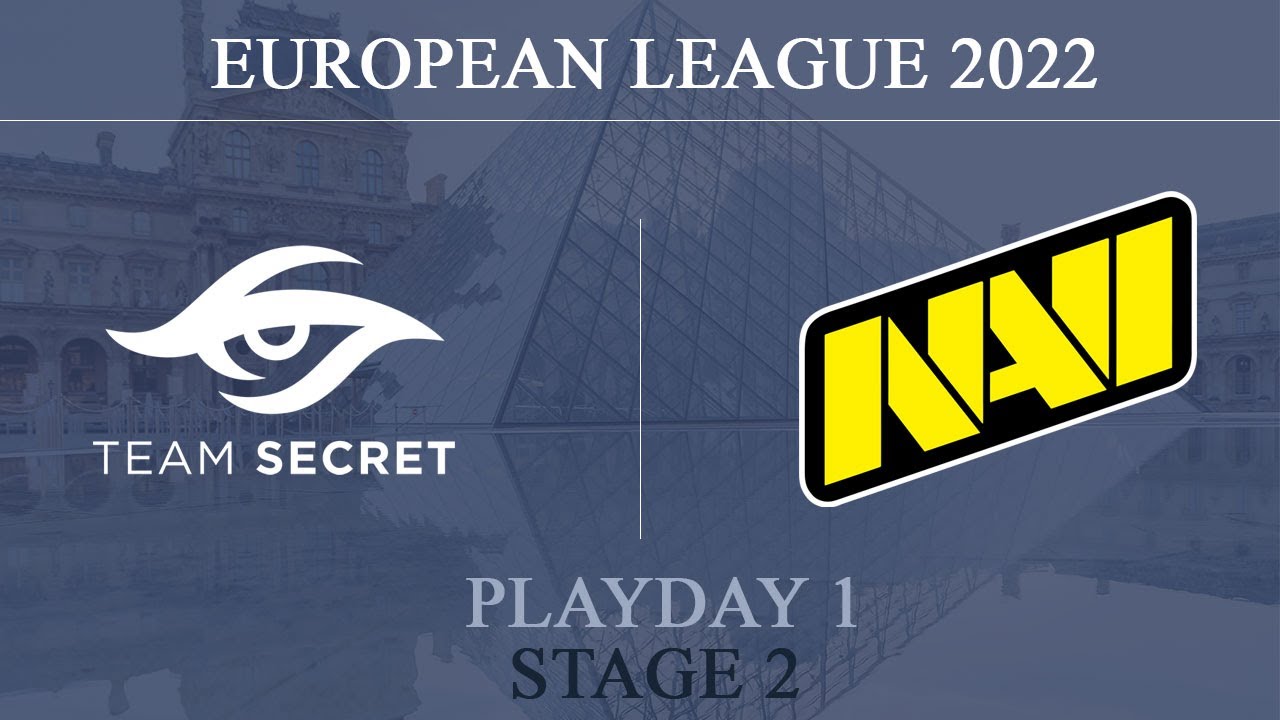 Secret vs NAVI @Villa | European League 2022 - Stage 2 Playday 1
